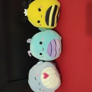 3 Squishmallows